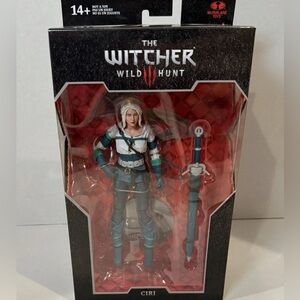 NEW The Witcher Wild Hunt CIRI  7" McFarlane Action Figure New In Package